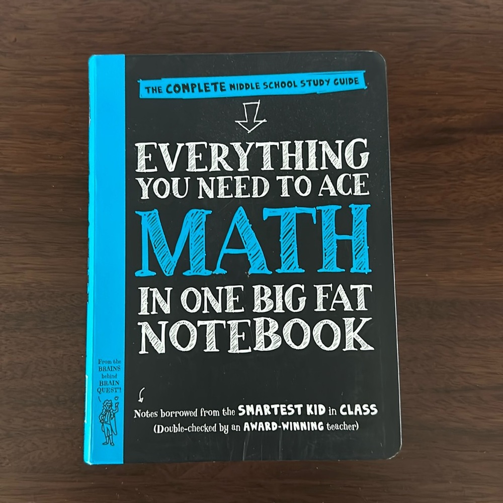 “Everything You Need to Ace Math” book
